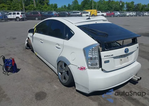 2013 Toyota Prius Three Se из США, поврежденный, VIN JTDKN3DU9D5595786